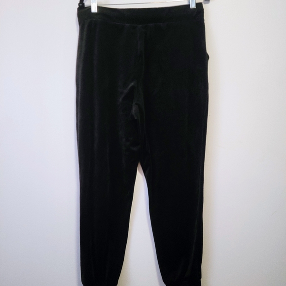 Auth Juicy Couture velour jogger track pants, sz L - Picture 4 of 4